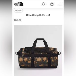 The North Face Base Camp Duffel - Camo Medium